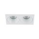 Oprawa podwójna wpuszczana oczko PRISMA DUO WHITE 10580 TK Lighting