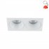 Oprawa podwójna wpuszczana oczko PRISMA DUO WHITE 10580 TK Lighting