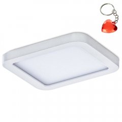 Oprawa wpuszczana sufitowa LED 6W IP44 SLIM 9 SQUARE AZ4376 Azzardo