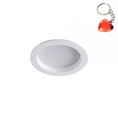 Oprawa wpuszczana sufitowa Ricardo TH030340 10W 800LM 3000K S.WH Italux