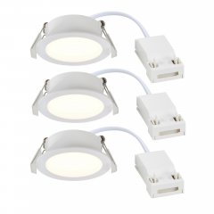 Zestaw 3x oprawa wpuszczana oczko IP65 LED 4.4W OLEA 3-KIT 2510400101 Nordlux