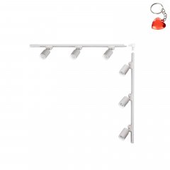 Zestaw L 1x1m biały z reflekotrami 1-fazowy 3567 Zuma Line