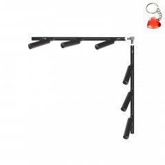 Zestaw szynoprzewodów L czarny 1x1m 1-fazowy 3577 Zuma Line