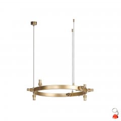 Podstawa lampy wiszącej okrągłej dziesięcio płomiennej do serii Bubbles GO AZ5871 Azzardo