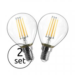 Żarówki E14 LED 4W 400lm 3000K WW LED BULB 10585-2K Globo