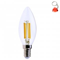 Żarówka LED E14 C37 6W WW FILAMENT 1298 Rabalux
