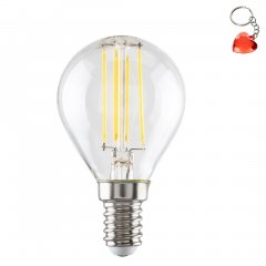 Żarówka LED E14 G45 4,2W WW FILAMENT 1594 Rabalux