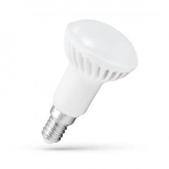 Żarówka LED E14 R-50 6W WW WOJ + 13987 Spectrum