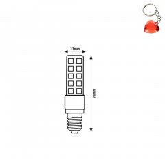 Żarówka LED E14 T20 5W NW SMD-LED 79009 Rabalux