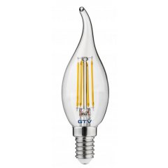 Żarówka LED FILAMENT świecowa 4W E14 WW C35L LD-C35FL4-30L GTV