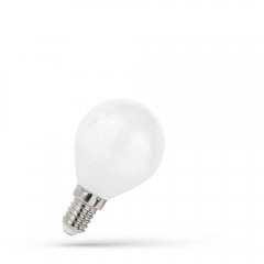 Żarówka LED Kulka 4W E14 COG WW WOJ + 14073 Spectrum
