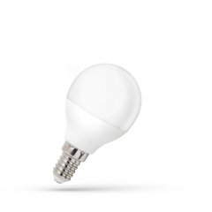 Żarówka LED Kulka 4W E14 CW WOJ + 13031 Spectrum