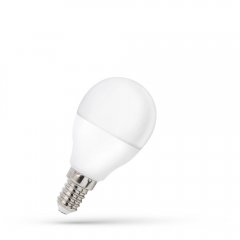 Żarówka LED Kulka 8W E14 WW WOJ + 14215 Spectrum