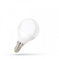 Żarówka LED Kulka E14 4W NW WOJ + 14504 Spectrum