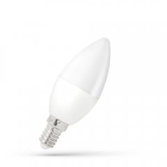 Żarówka LED Świecowa E14 1W WW WOJ + 14451 Spectrum