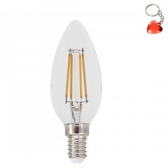 Żarówka LED świecowa E14 C37 4W WW FILAMENT 79046 Rabalux
