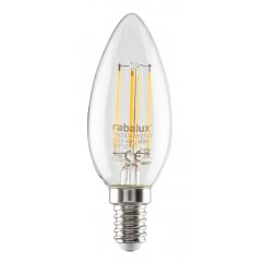 Żarówka świecowa LED E14 C35 4,2W WW FILAMENT 1592 Rabalux