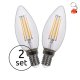 Żarówki E14 LED 4W 400lm 3000K WW LED BULB 10583-2K Globo