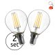Żarówki E14 LED 4W 400lm 3000K WW LED BULB 10585-2K Globo