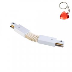 Złącze elastyczne 1-fazowe TRACER 1F biały 4071 TK Lighting