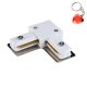 Złącze kątowe 1-fazowe TRACER 1F biały 4069 TK Lighting