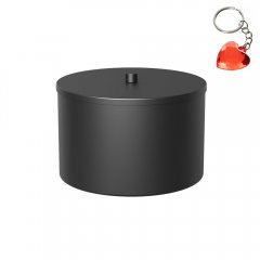 Czarny metalowy pojemnik do przechowywania STORAGE BOX 8088 Luminex