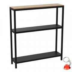 Potrójna półka łazienkowa stojąca BATHROOM ORGANIZATION 9883 Luminex