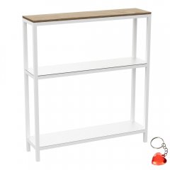 Potrójna półka łazienkowa stojąca BATHROOM ORGANIZATION 9884 Luminex