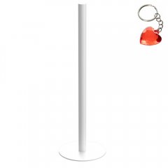 Stojak biały łazienkowy na papier toaletowy BATHROOM ORGANIZATION 9890 Luminex