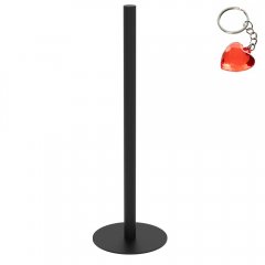 Stojak czarny łazienkowy na papier toaletowy BATHROOM ORGANIZATION 9889 Luminex