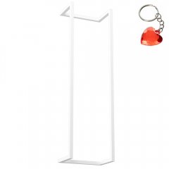 Uchwyt łazienkowy biały BATHROOM ORGANIZATION 9881 Luminex