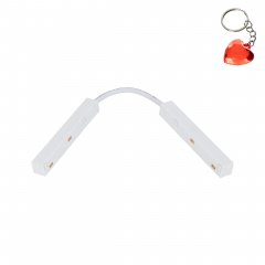 Łącznik do szynoprzewodów magnetycznych MAGNETIC EASY WHITE 18246 TK Lighting