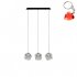 Lampa wisząca LED 3x6W COLORE MD3350B-3BL/C Zuma Line