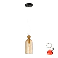 Lampa wisząca NARISA PND-74839-1-GD-AMB Italux