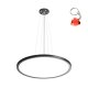 Lampa wisząca LED 36W MANITO PND-72843-480R-36W-BL Italux