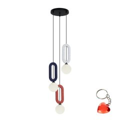 Lampa wisząca MASSO PND-59839-3-MLTI Italux