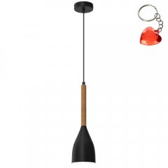 Czarna lampa wisząca MUZA NEW 3175 Luminex