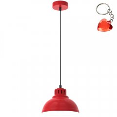 Czerwona lampa wisząca SVEN 9224 Luminex