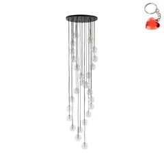 Duża lampa wisząca AURORA TRANSPARENT 10258 TK Lighting