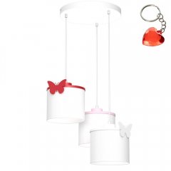 Dziecięca lampa wisząca potrójna na okręgu SWEET 9412 Luminex