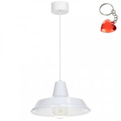 Kuchenna lampa wisząca biała CLASS 4044 Luminex