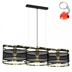 Lampa wisząca 3-punktowa nad stół RIM 3904 Luminex