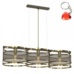 Lampa wisząca 3-punktowa nad stół RIM 4409 Luminex