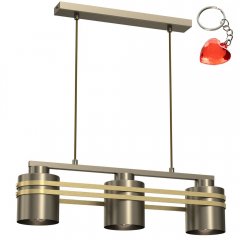 Lampa wisząca 3-punktowa nad stół SCOT 1386 Luminex