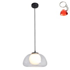 Lampa wisząca AINALE PND-54637-1-BK-CL Italux