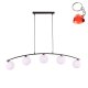 Lampa wisząca AMARO BLACK/WHITE 5711 TK Lighting