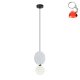Lampa wisząca ANDREA PND-59779-1M-LGR Italux