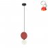 Lampa wisząca ANDREA PND-59779-1M-RED Italux