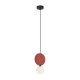 Lampa wisząca ANDREA PND-59779-1M-RED Italux