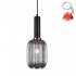 Lampa wisząca Antiola PND-5588-1M-BK+SG Italux